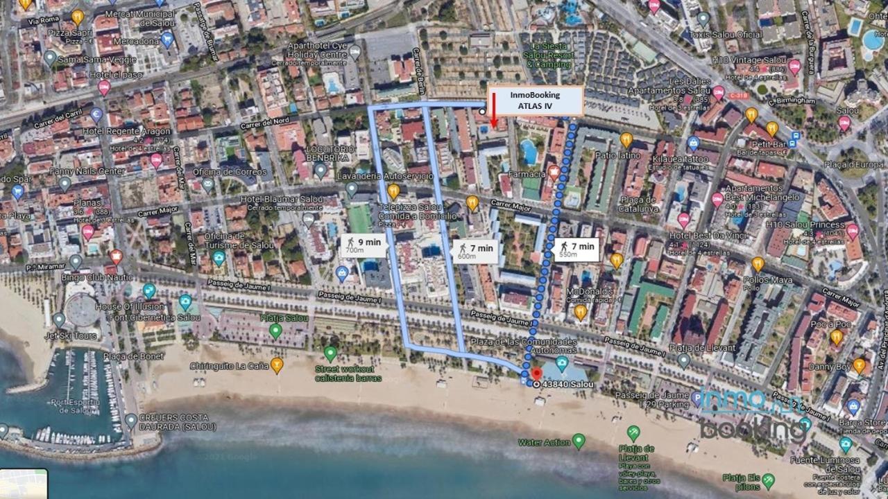 Atlas, Climatizado, Piscina, Pk Y Cerca De La Playa Salou Kültér fotó